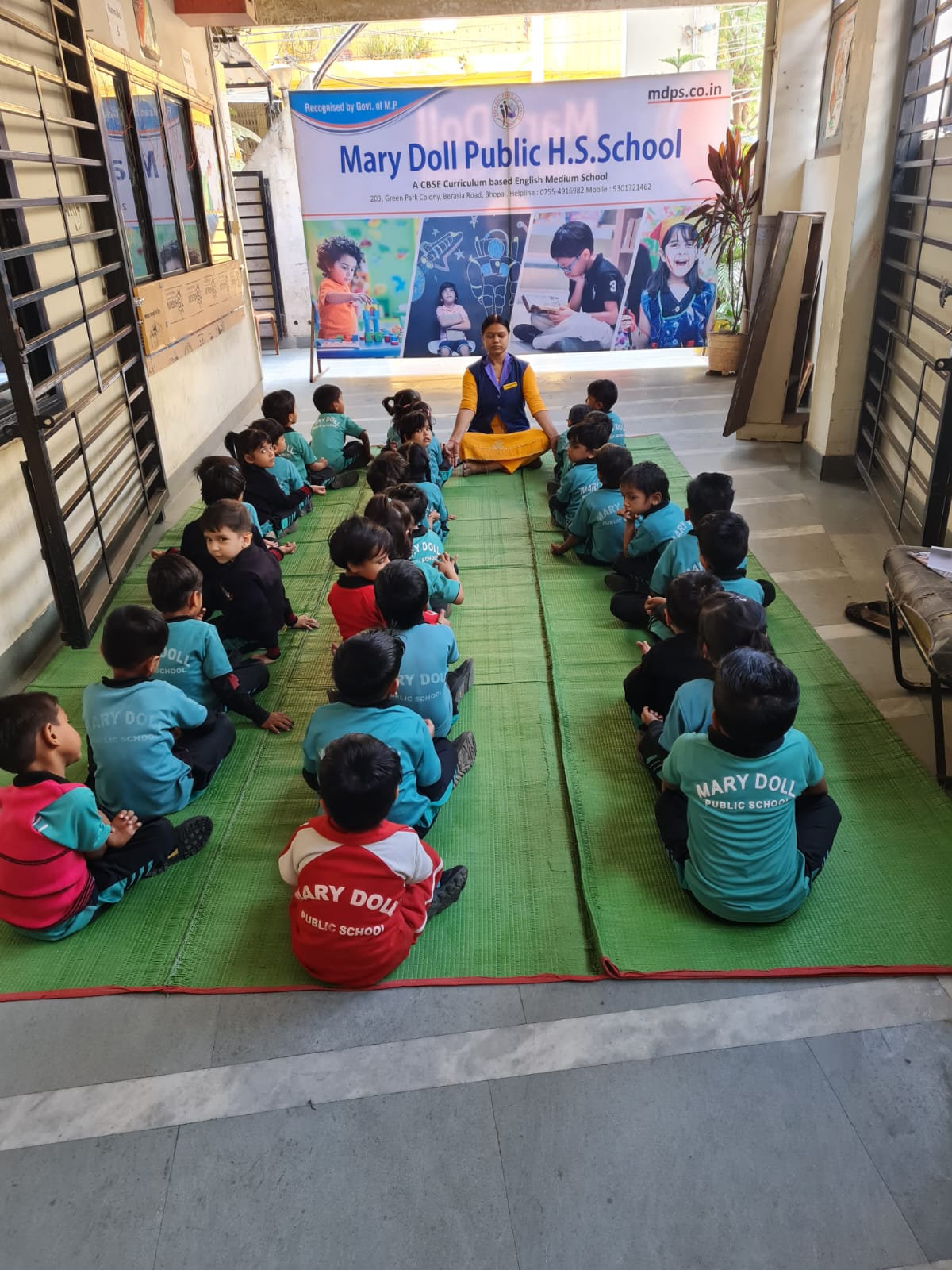 YOGA FOR NURSERY CLASS